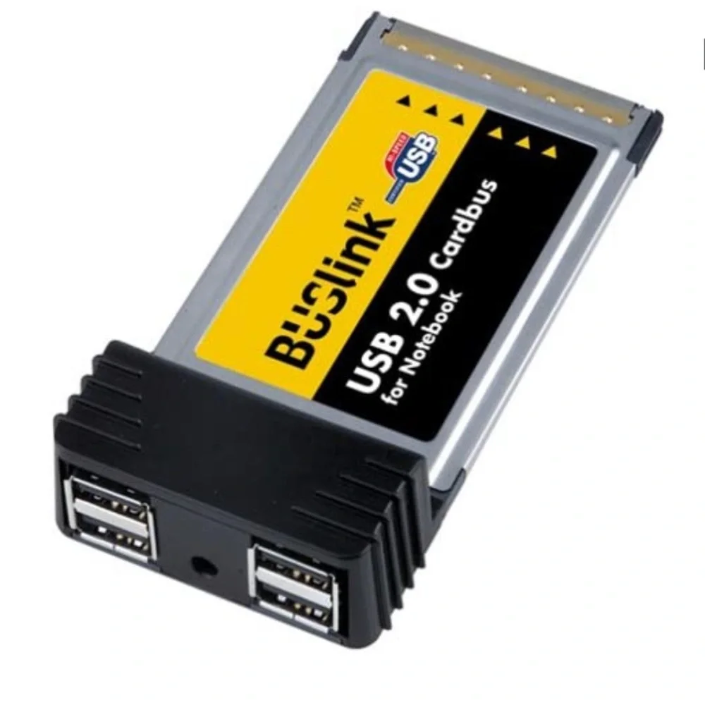 BUSlink 4-port USB 2.0 CardBus PC Card for Notebook